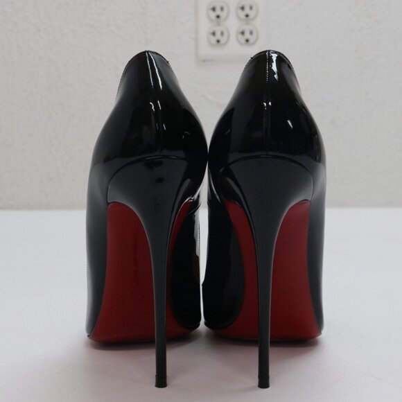 Christian Louboutin So Kate Black Pointed Toe Pump Size 9 US/39 EU - Picture 9 of 11